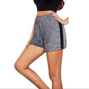 NWT Miss Fortune Workout Shorts Lined Gray Size Large